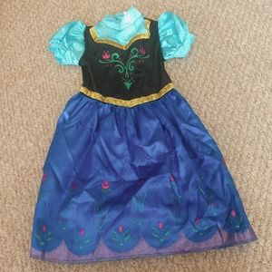 Anna frozen dress up costume